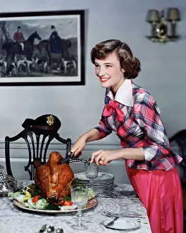 Actress Phyllis Thaxter