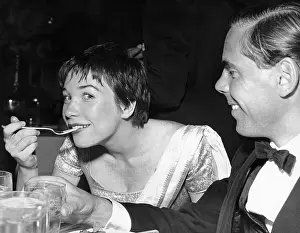Actress Shirley MacLaine and Kevin McClory Dining Together