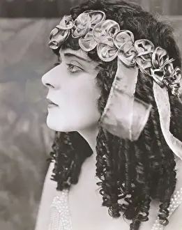 Actress Theda Bara as Cleopatra