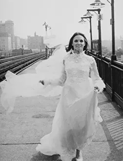 Actress Valerie Harper in Outdoor Scene from Rhoda