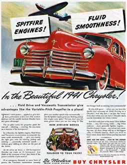Advertisement for 1941 Chrysler