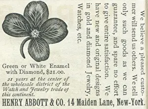 Retail Trade Prints: Ad For Abbott Jewelry