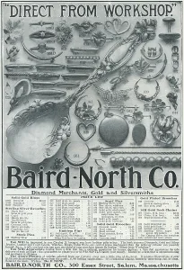 Retail Trade Prints: Ad For Baird North Jewelry