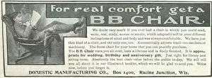 Retail Trade Prints: Ad For BB Chair