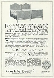 Retail Trade Prints: Ad For Berkey & Gay Furniture