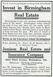 Retail Trade Prints: Ad For Birmingham Alabama