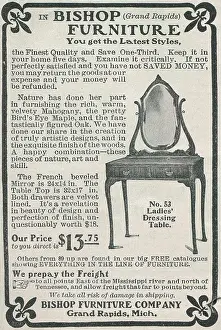 Retail Trade Prints: Ad For Bishop Furniture Company