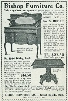 Retail Trade Prints: Ad For Bishop Furniture Company