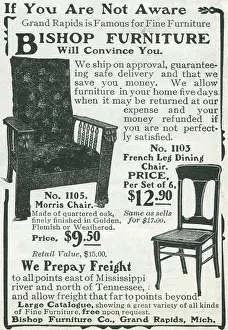 Retail Trade Prints: Ad For Bishop Furniture Company