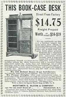 Advertisment Prints: Ad For Bloom Bookcases