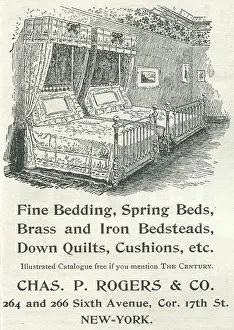 Retail Trade Prints: Ad For Charles Rogers Bedding