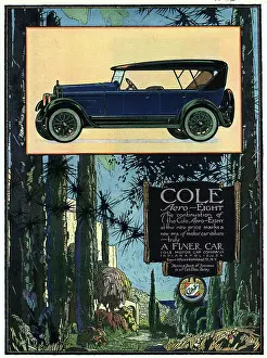 Sedan Prints: Advertisement For Cole Aero-Eight