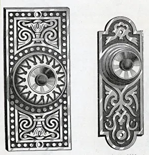 Button Prints: Advertisement For Doorbells; Illust