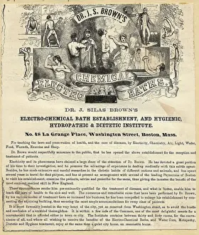 Ad for Dr. J.S. Brown's Electro-Chemical Baths
