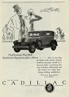 Advertisement for Early Cadillac