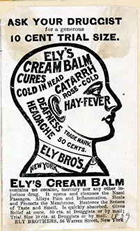 Advertisement For Ely Cream Balm