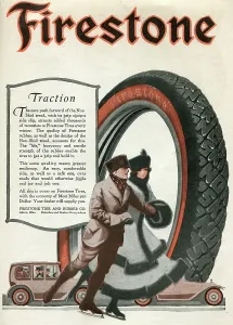 Tire Prints: Ad For Firestone Tires