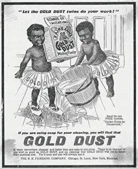 Advertisement for Gold Dust Washing Powder