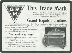 Retail Trade Prints: Ad For Grand Rapids Furniture