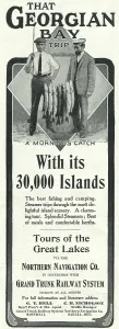 System Prints: Ad For Grand Trunk Railway