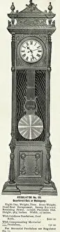 Grandfather Prints: Advertisement For Grandfather Clock