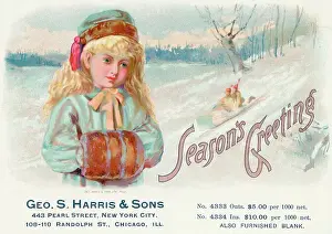 Greeting Card Prints: Advertisement For Greeting Cards