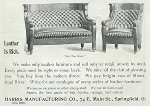 Retail Trade Prints: Ad For Harris Furniture