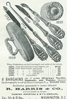 Retail Trade Prints: Ad For Harris Jewelers