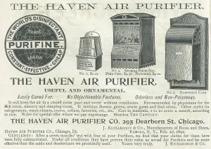 Retail Trade Prints: Ad For Haven Air Purifier