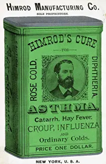 Medication Prints: Advertisement For Himrod's Medical Cure
