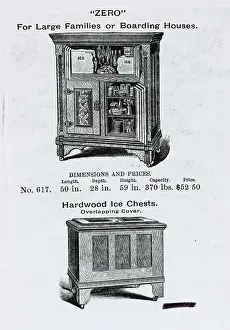 Advertisement for Ice Chests