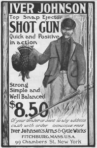 Guns Prints: Ad For Iver Johnson Top Snap Gun