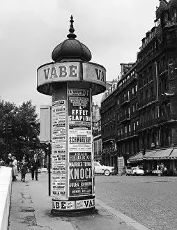 Theatre Prints: Advertising Kiosk