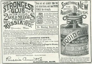 Advertisement Prints: Ad For 'LePage's Glue'