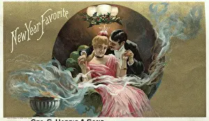Advertisement/Lithographers/Couple Seate