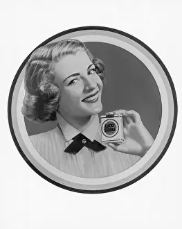 Cigarette Pack Prints: Advertisement for Lucky Strike Cigarettes