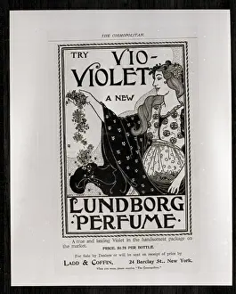 Perfume Prints: Advertisement for Lundborg Perfume