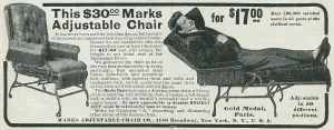 Advertisment Prints: Ad For Marks Adjustable Chair