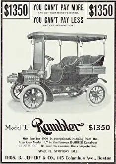 Electric Prints: Advertisement for Model L Rambler
