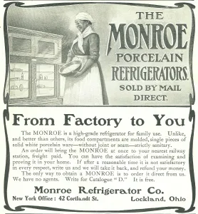 Advertisment Prints: Ad For Monroe Refrigerator