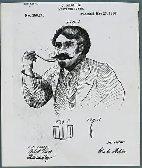 Advertisement for a Mustache Guard