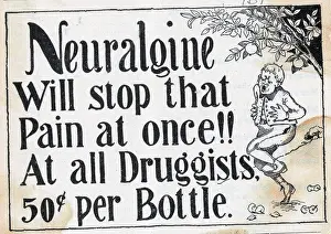 Stomach Prints: Ad for Neuralgine