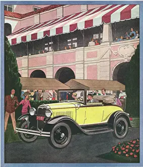 Advertisement for New Ford Cabriolet