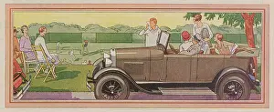Detroit Prints: Advertisement for New Ford Phaeton Automobile