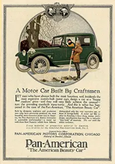 Coupe Prints: Advertisement For Pan-American Coupe in Color