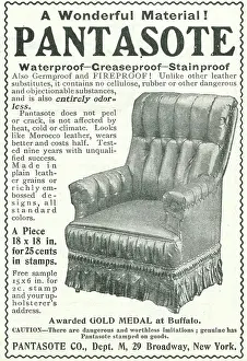 Advertisment Prints: Ad For Pantasote Furniture Covering