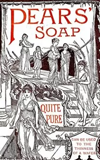 Ad for Pears soap, 1890