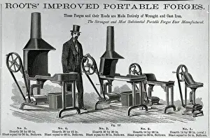 Advertisement For Portable Forges