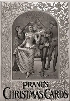 Kissing Prints: Advertisement For Prang'S Cards