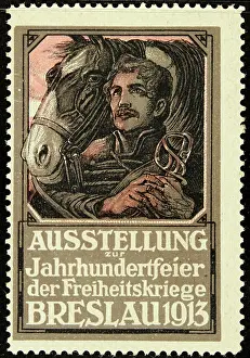 Exhibitions Prints: Advertising stamp Exhibition Breslau 1913